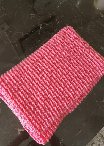 Pembe Çocuk Örgü Battaniye - Görsel 5