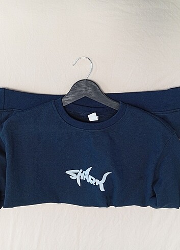 m Beden Mavi sweatshirt