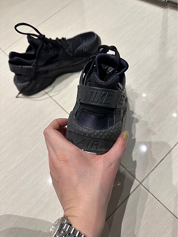 Nike Nike Air Huarache siyah spor ayakkabi