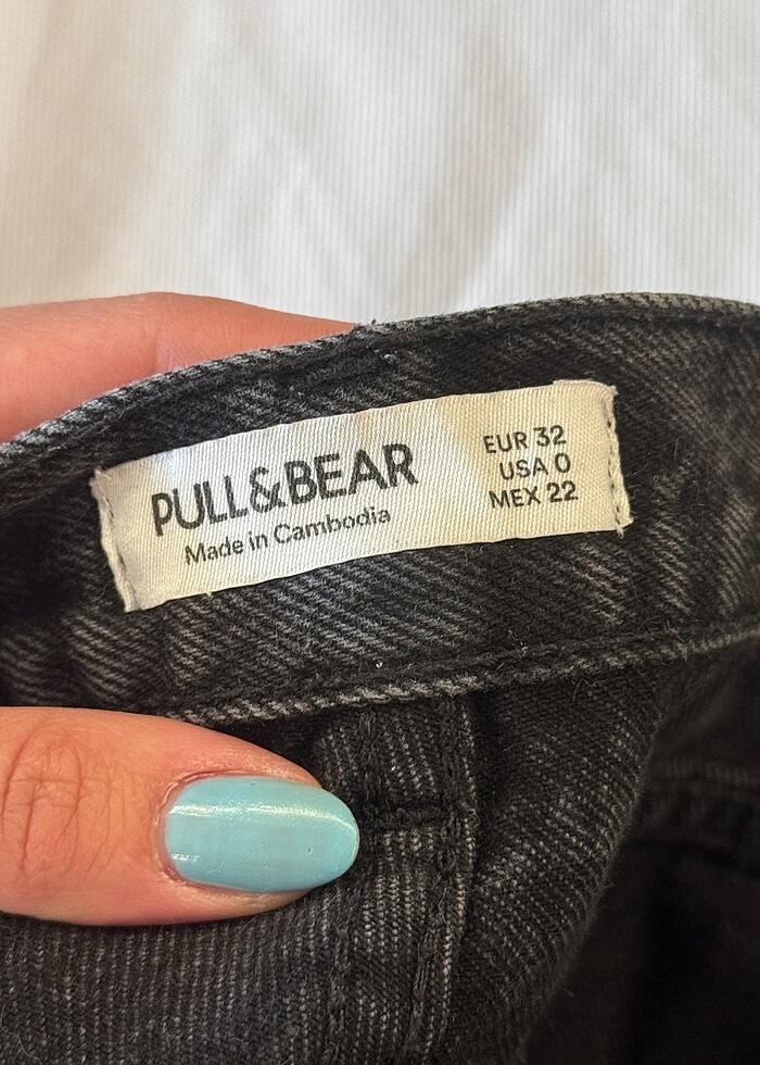 Pullbear kot jeans - Görsel 4