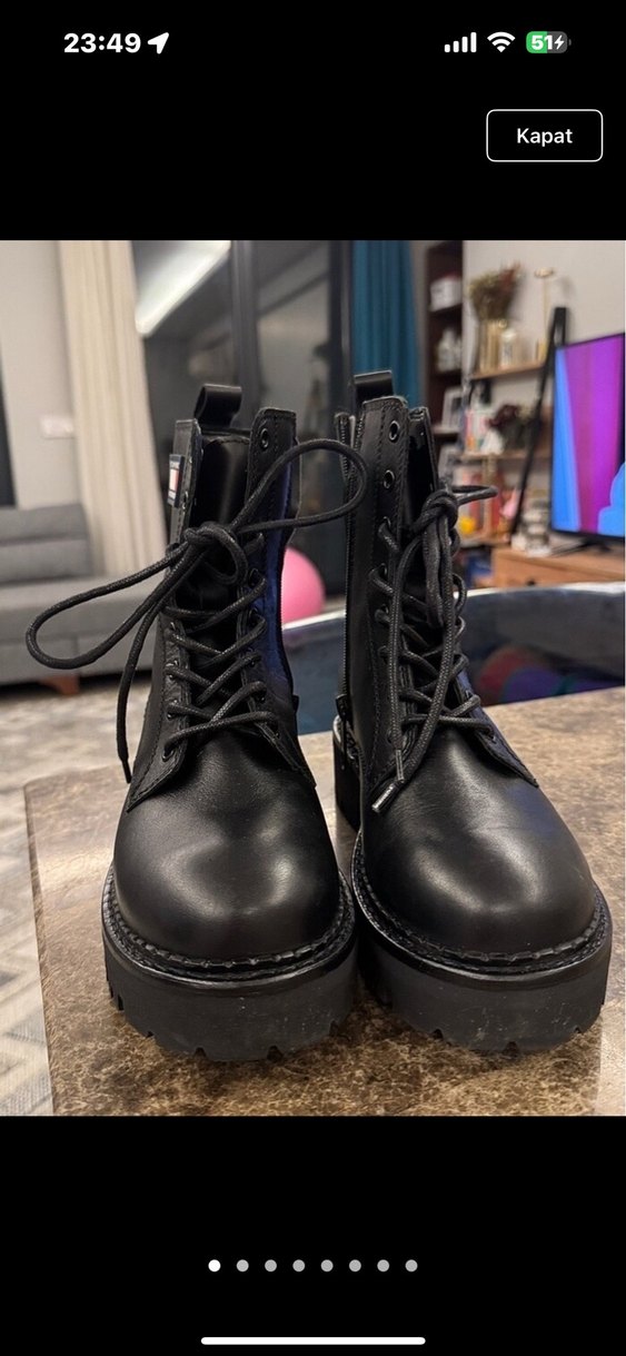 Tommy Hilfiger bot kullanılmamış sıfır - Görsel 2