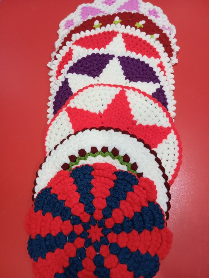 Renkli Örgü Banyo Süngeri - Görsel 2