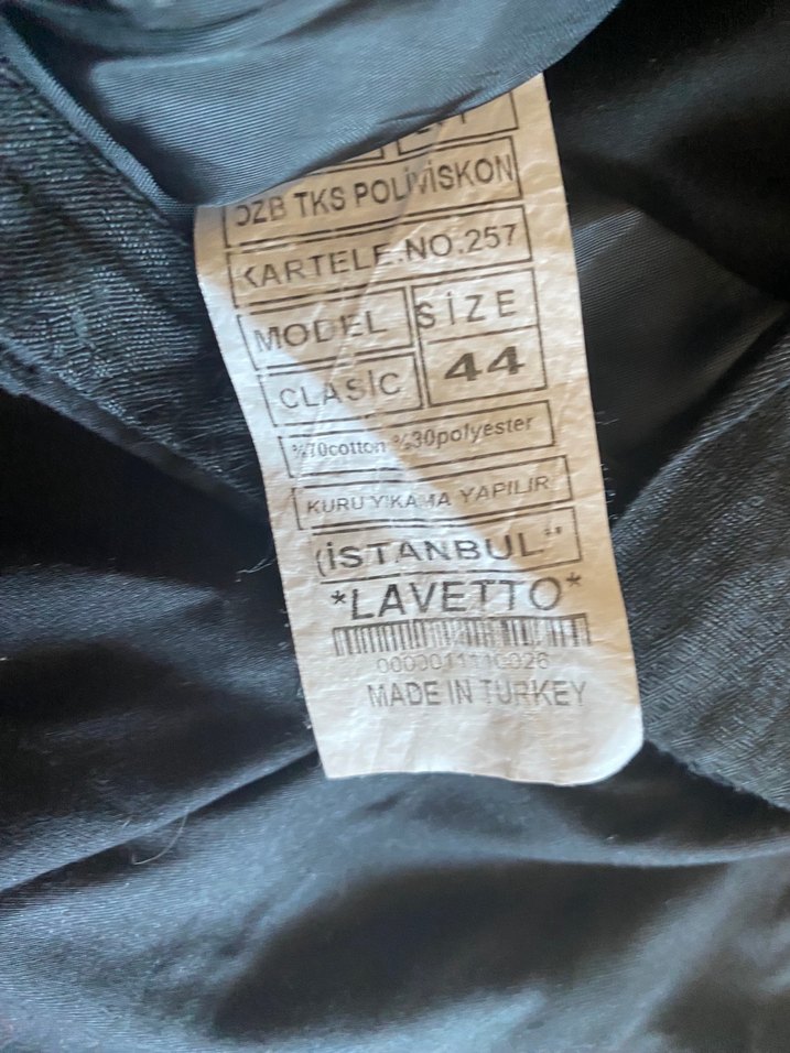 Siyah Erkek Ofis Pantolonu - Görsel 3