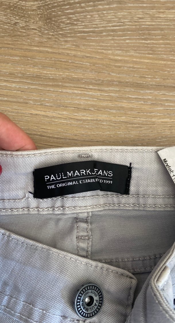 Gri Erkek Denim Pantolon - Görsel 3