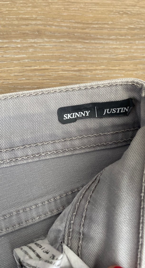 Gri Erkek Denim Pantolon - Görsel 4