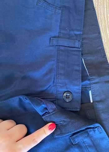 Erkek Lacivert Regular Fit Denim Pantolon - Görsel 2