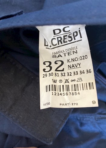 Erkek Lacivert Regular Fit Denim Pantolon - Görsel 3