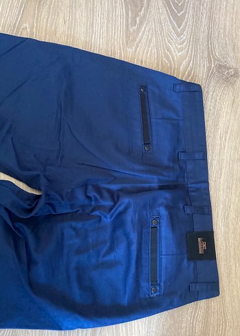 Erkek Lacivert Regular Fit Denim Pantolon - Görsel 4