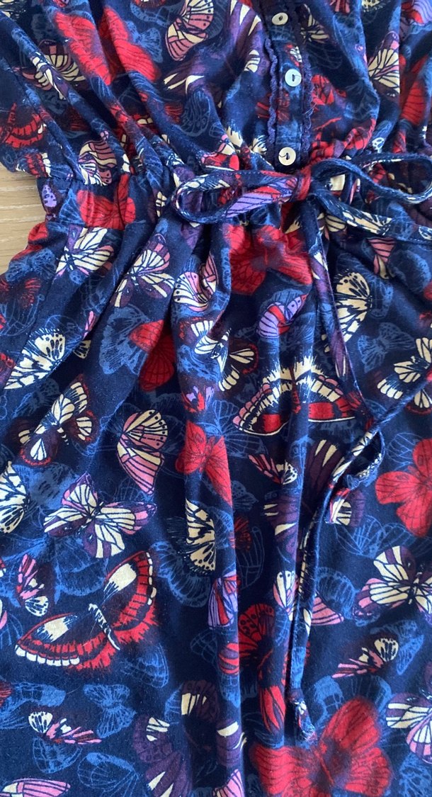 çiçekli y2k elbise - Görsel 2