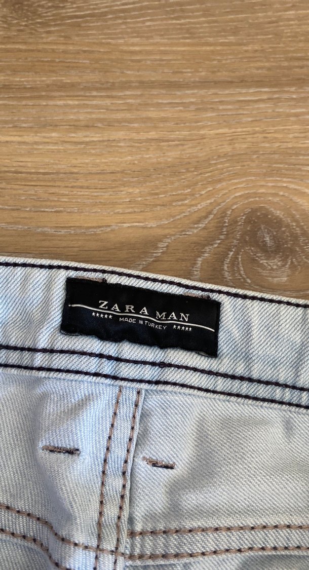 Zara Buz mavisi erkek pantolon - Görsel 4
