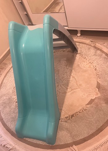 Pastel Turkuaz Çocuk Kaydırağı