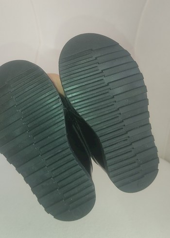 Kız Çocuk Siyah Fiyonklu Goth Babet - Görsel 3