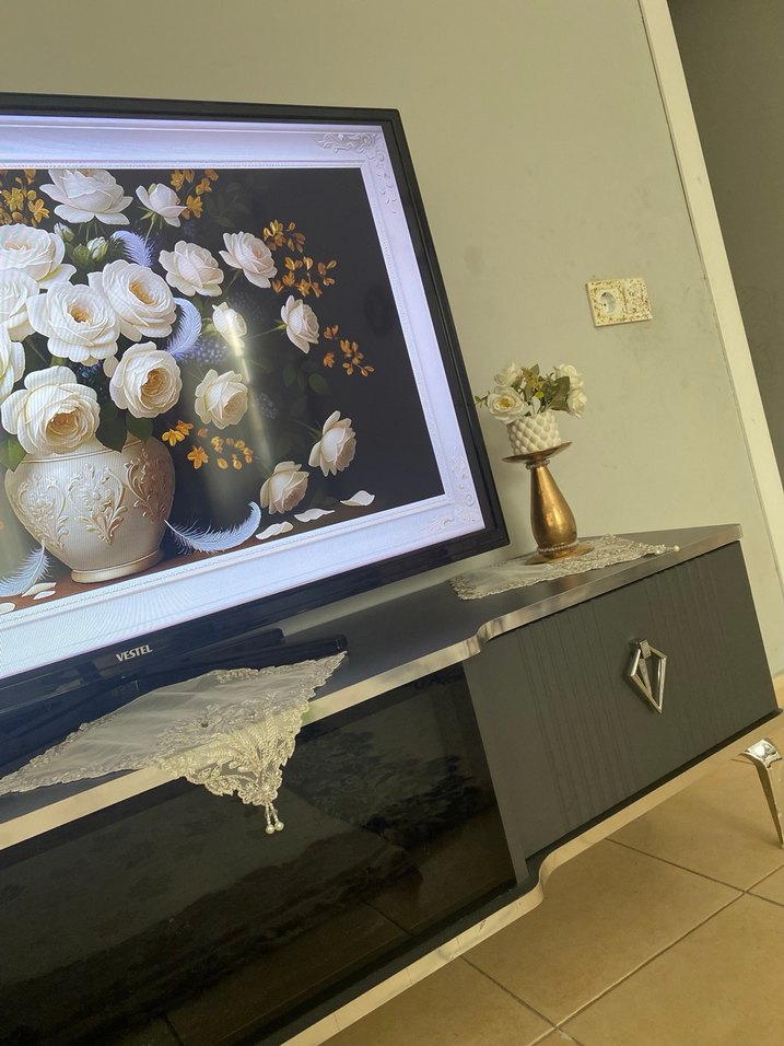 Parlak Altın Renkli Metal Mumluk Çift - Görsel 4