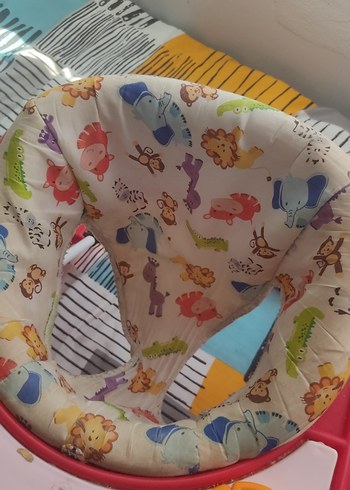 Renkli Kırmızı Bebek Yürüteci - Görsel 6