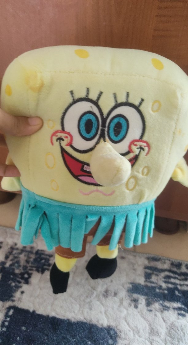 Sünger Bob Peluş Oyuncak Sarı - Görsel 2