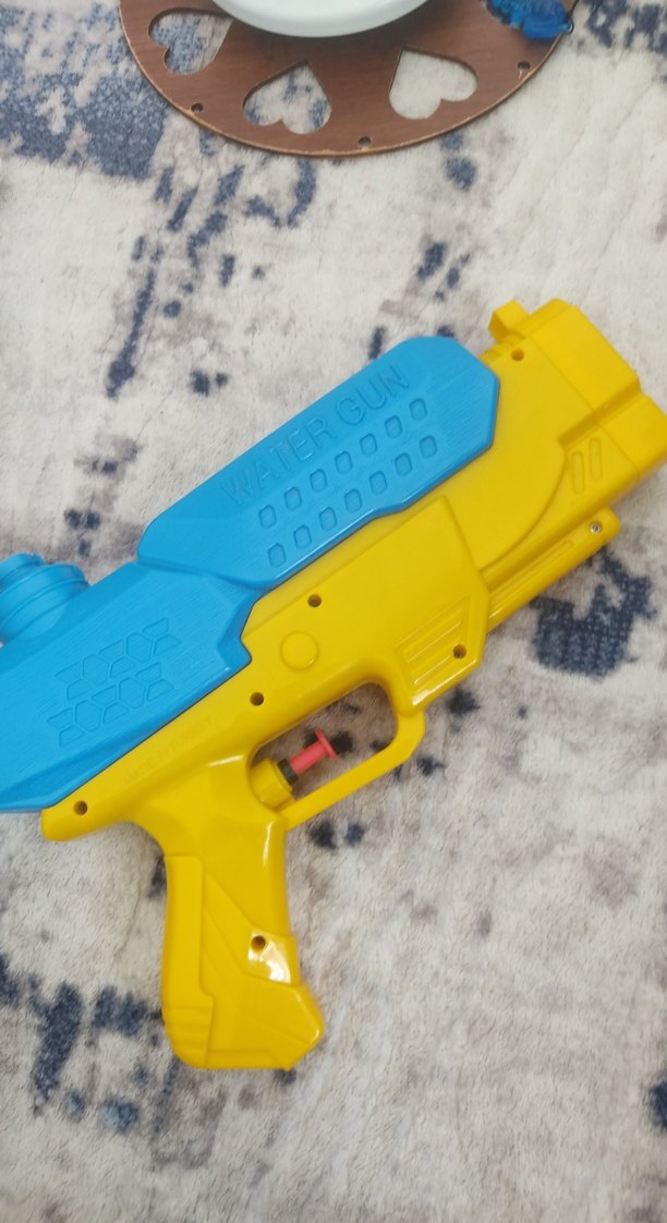 Renkli Sarı Mavi Su Tabancası - Görsel 2