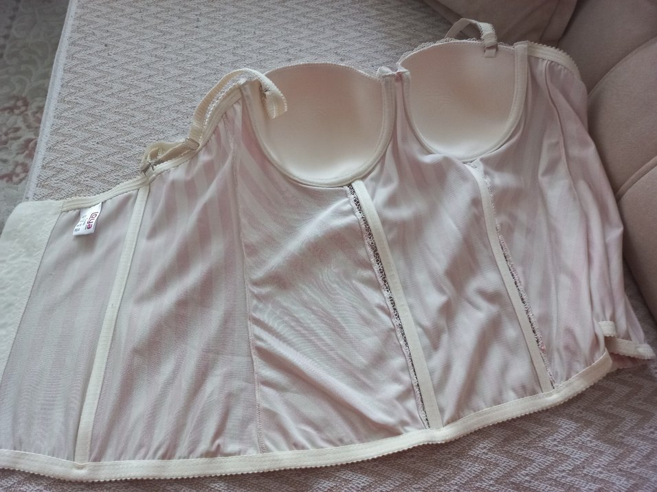 Pembe Midi Hemşire Korsesi - Görsel 2