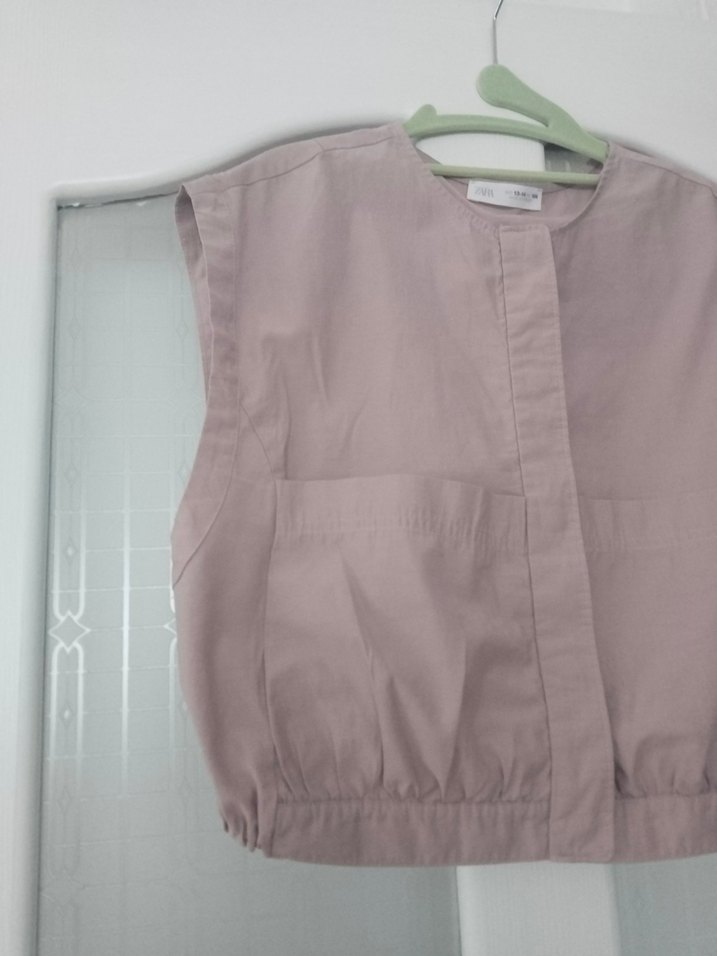 Kız Çocuk  LilaKeten Kolsuz Yelek - Görsel 2