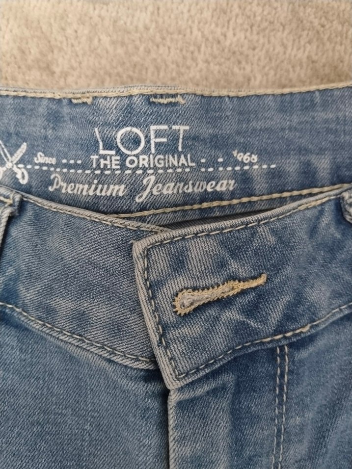 Pastel Mavi Rahat Kesim Mini Denim Şort - Görsel 3