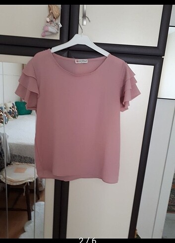 l Beden pembe Renk Buluz cotton