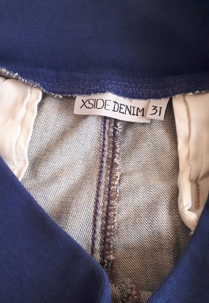 Gri Kot Hamile Midi Şort XSIDE - Görsel 3