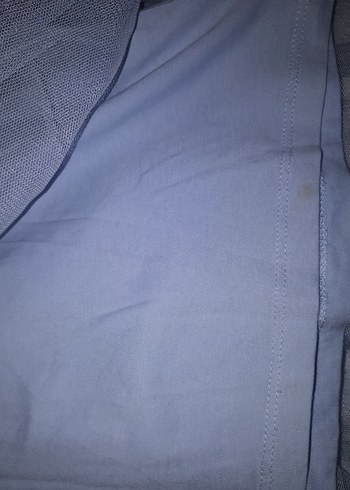 4 Yaş Beden mavi Renk Mavi Parlak Kız Elbisesi LCWAIKIKI