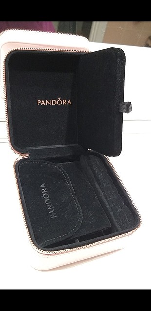 diğer Beden pembe Renk Pandora çok gözlü takı kutusu orjinal