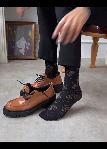 Kadın loafer ayakkabı.