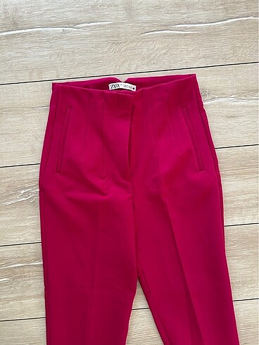 Zara Zara pembe kumaş pantolon