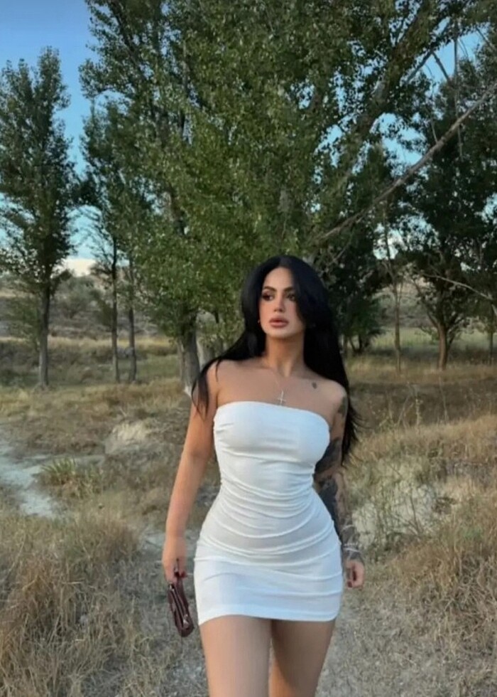 Beyaz mini elbise  - Görsel 2