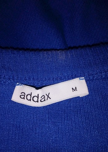 m Beden mavi Renk Mavi Mini Yüksek Yakalı fitilli Elbise