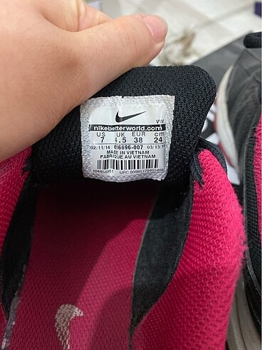 38 Beden Nike ayakkabı