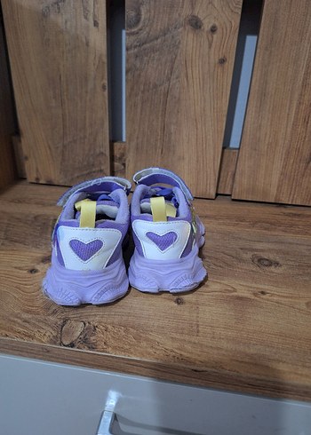 vicco mor renk spor ayakkabı kız çocuk için - Görsel 2