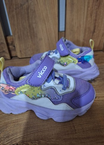 vicco mor renk spor ayakkabı kız çocuk için - Görsel 4