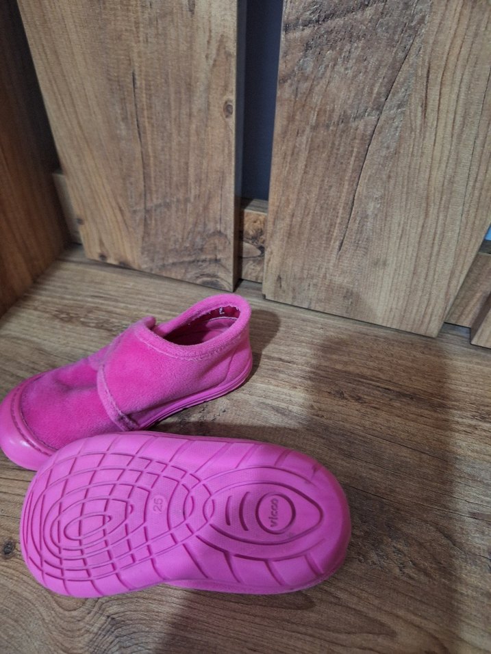 Kız Çocuk Pembe Sıcak Ev Terliği vicco panduf - Görsel 3