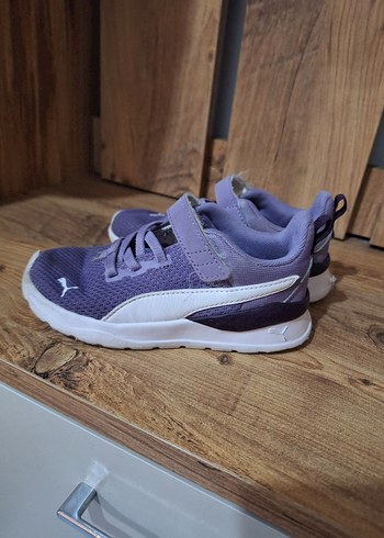 Kız Çocuk Mor Puma Spor Ayakkabı - Görsel 3
