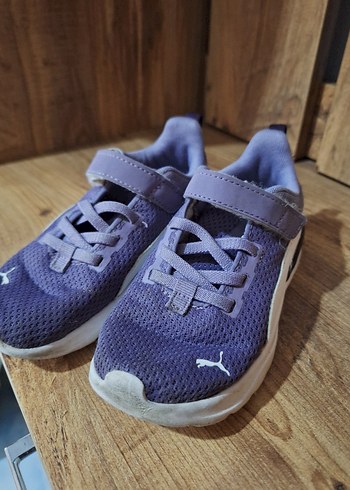 Kız Çocuk Mor Puma Spor Ayakkabı - Görsel 4