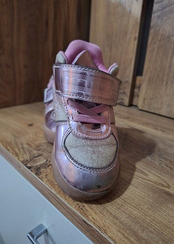 Kız Çocuk Pembe Cırtlı Spor Ayakkabı vicco bot - Görsel 2