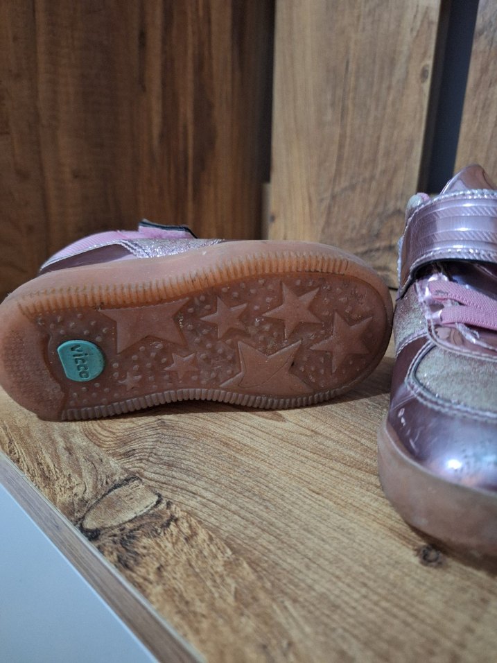 Kız Çocuk Pembe Cırtlı Spor Ayakkabı vicco bot - Görsel 5