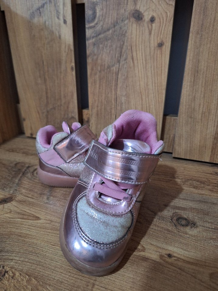 Kız Çocuk Pembe Cırtlı Spor Ayakkabı vicco bot - Görsel 3