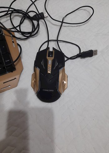 Bej Renk Kablolu Concord Klavye - Görsel 2