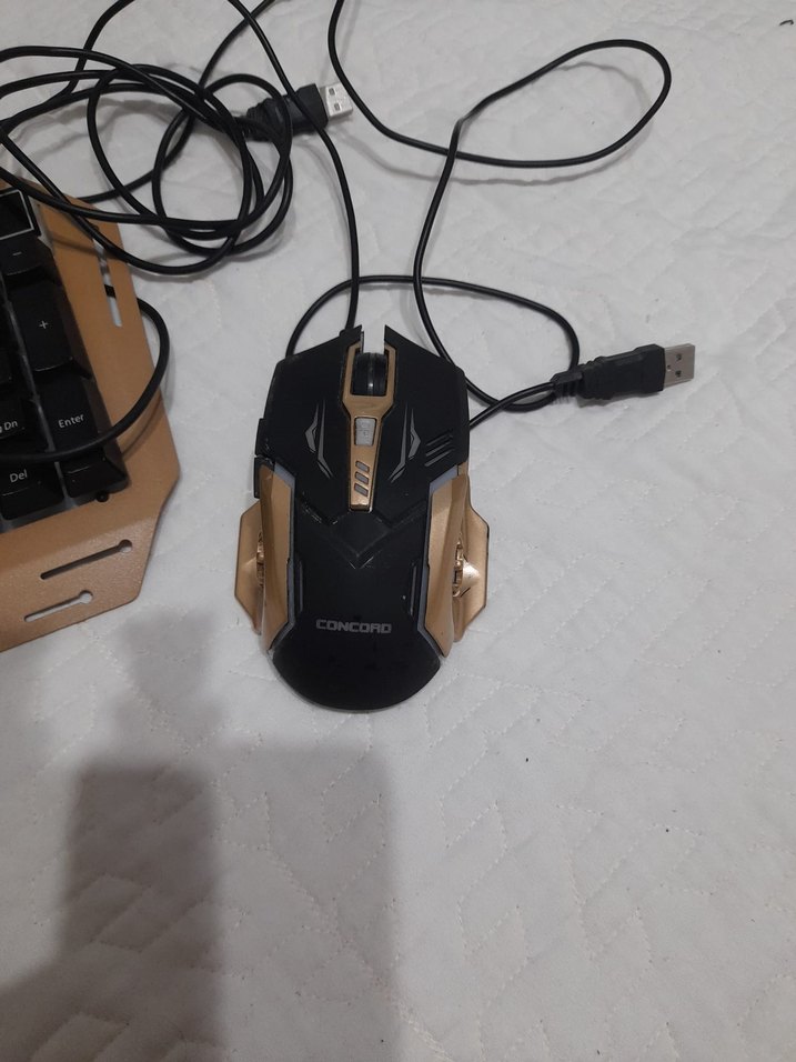 Bej Renk Kablolu Concord Klavye - Görsel 2