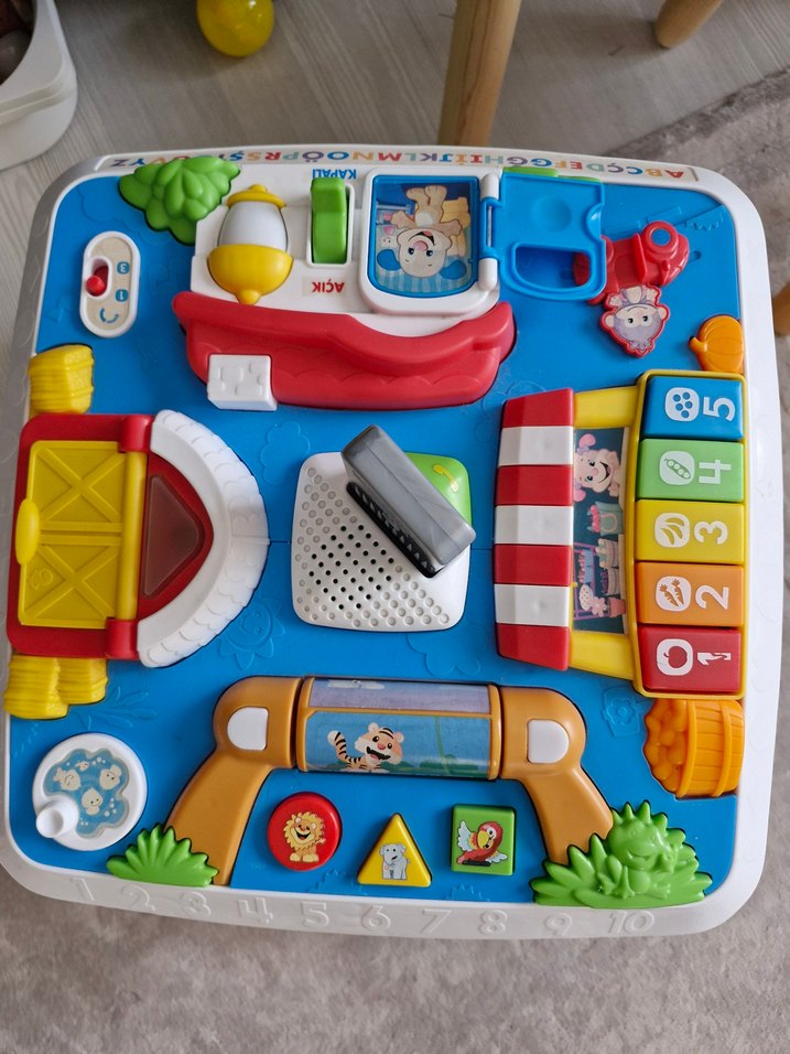 Renkli Eğitici Aktivite Masası - Görsel 2