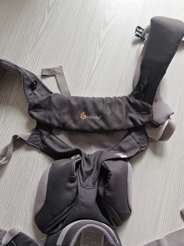 Gri Bebek Taşıyıcı Kanguru - Görsel 3