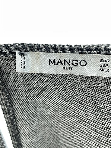 m Beden gri Renk Mango Kısa Elbise %70 İndirimli.