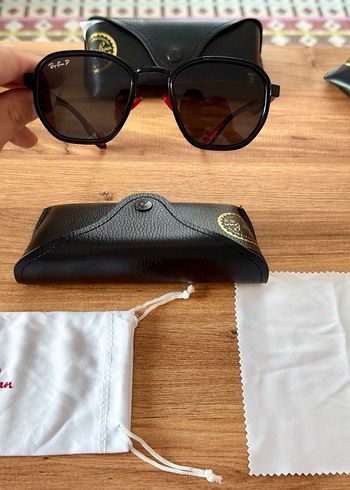 Polorize Siyah Rayban Erkek Güneş Gözlüğü - Görsel 5