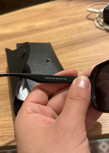 Polorize Siyah Rayban Erkek Güneş Gözlüğü - Görsel 10