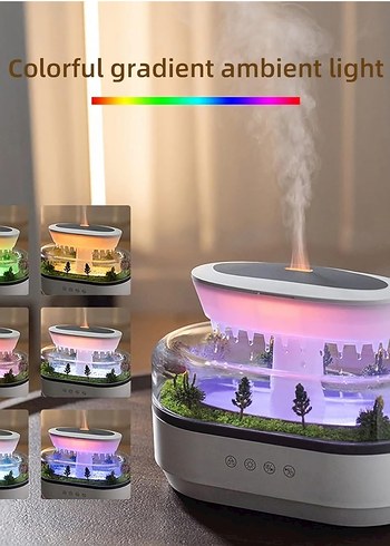 HAVA NEMLENDİRİCİ YAĞMURLU IŞIKLI (SIFIR) - Görsel 11