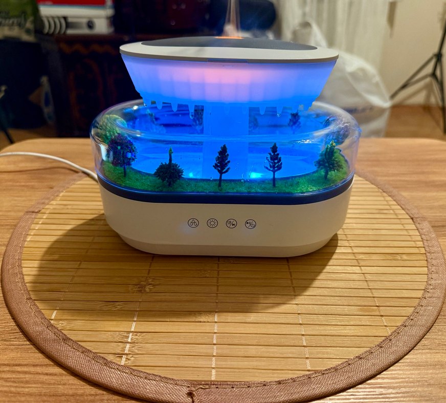 HAVA NEMLENDİRİCİ YAĞMURLU IŞIKLI (SIFIR) - Görsel 4