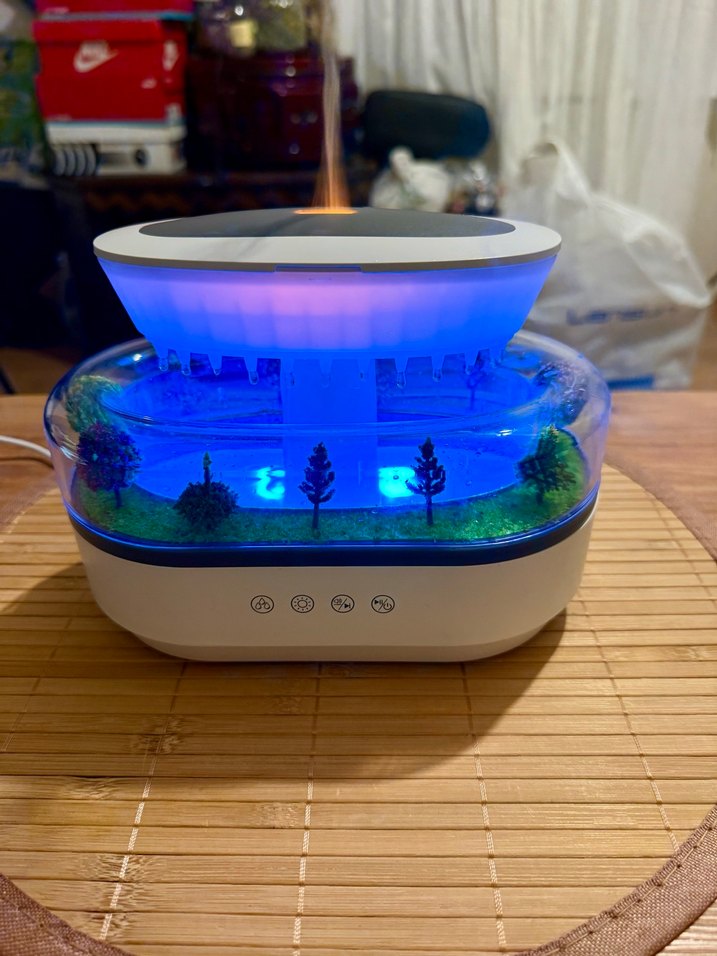 HAVA NEMLENDİRİCİ YAĞMURLU IŞIKLI (SIFIR) - Görsel 5